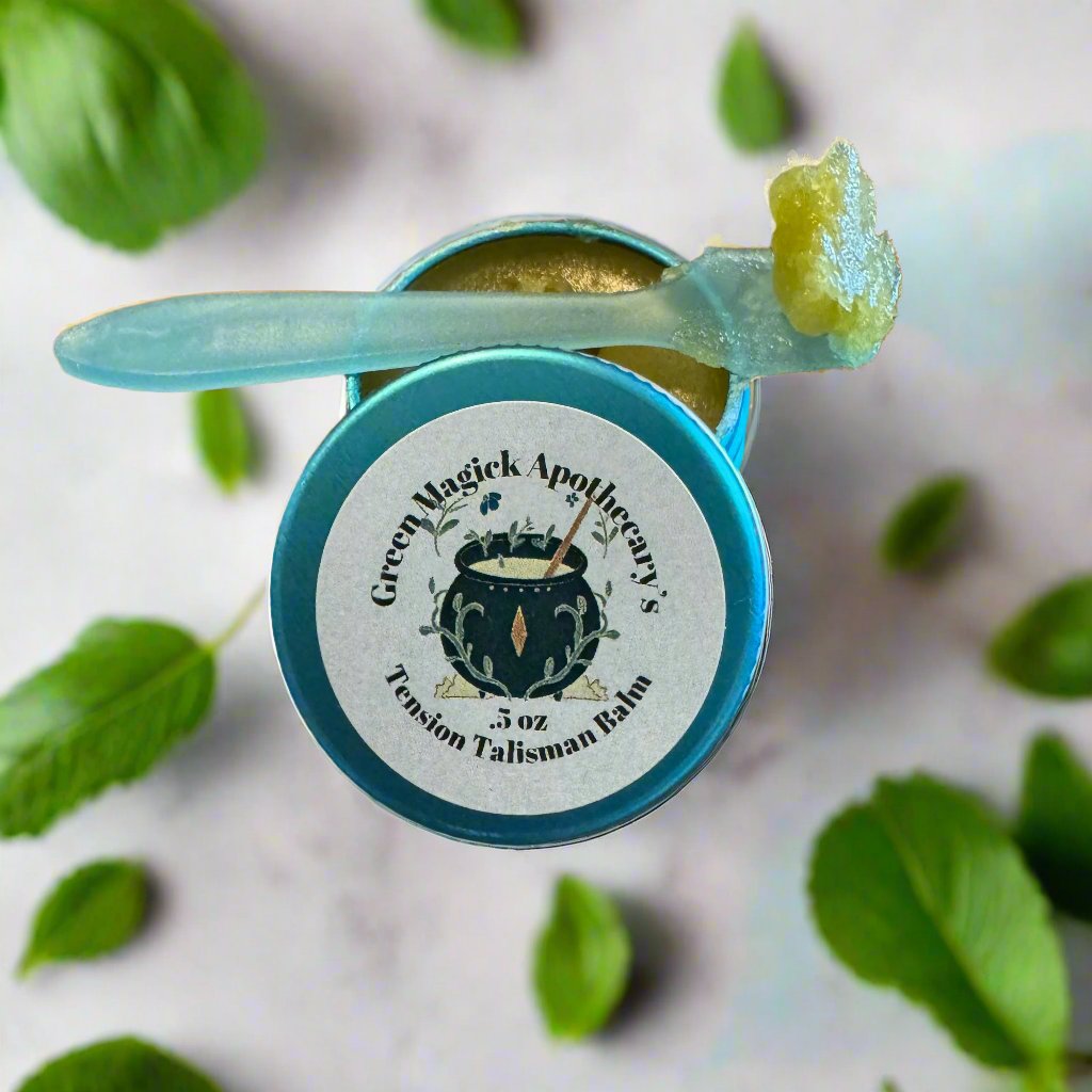 Tension Talisman Balm (0.5 oz Trial Size) | Green Magick Balms by Green Magick Apothecary