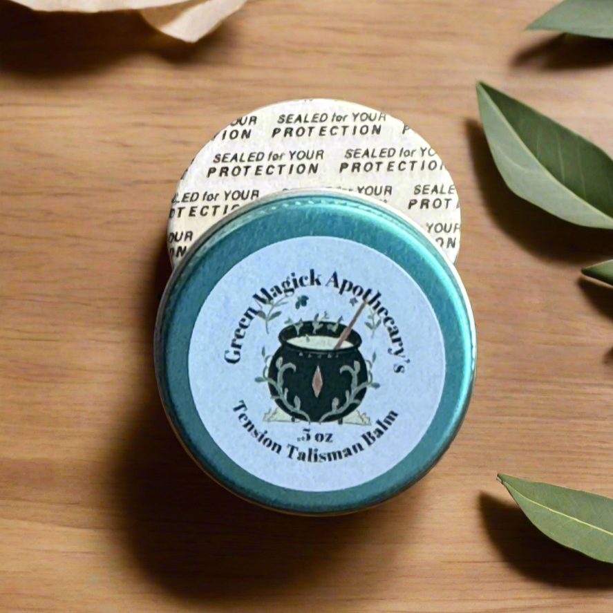 Tension Talisman Balm (0.5 oz Trial Size) | Green Magick Balms by Green Magick Apothecary