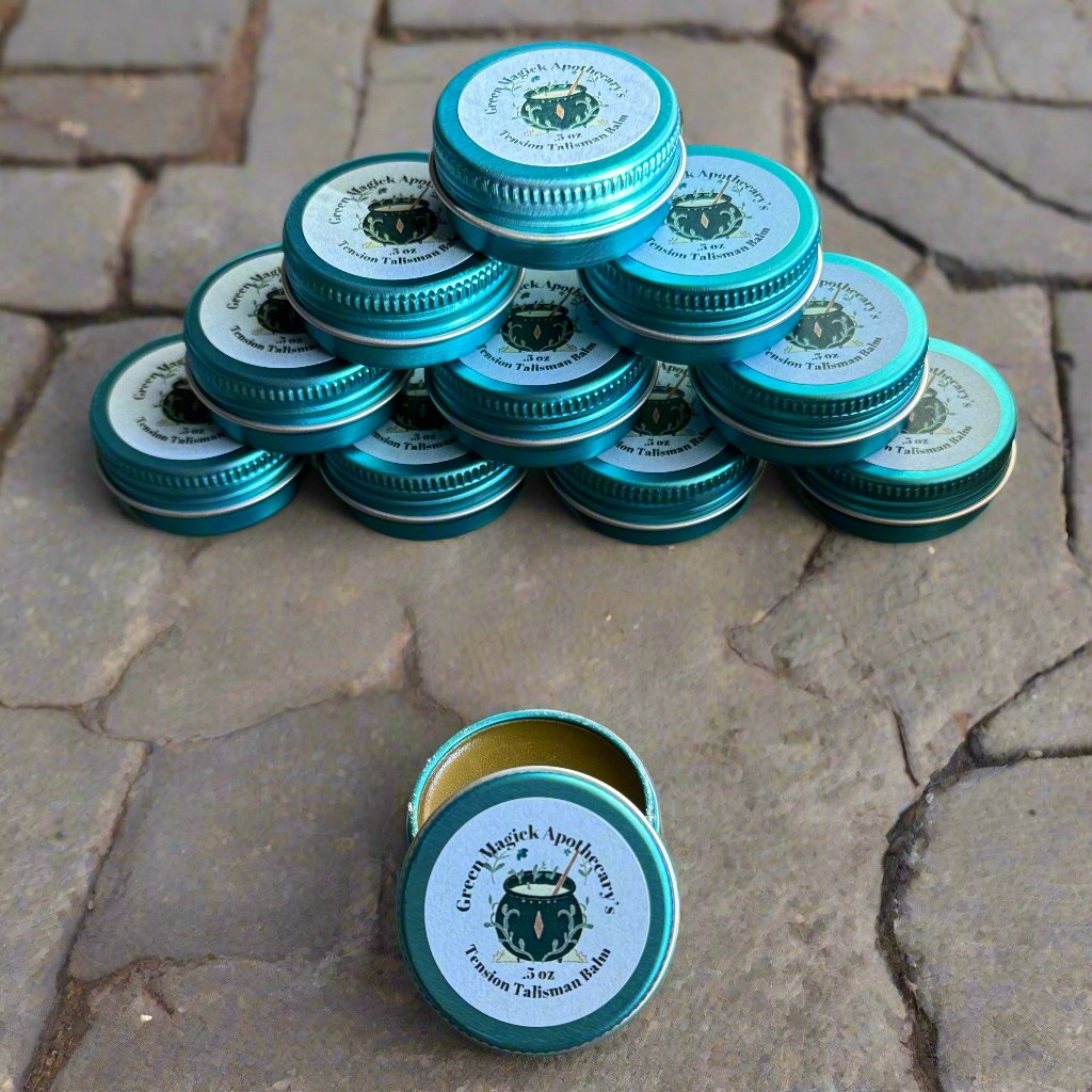Tension Talisman Balm (0.5 oz Trial Size) | Green Magick Balms by Green Magick Apothecary