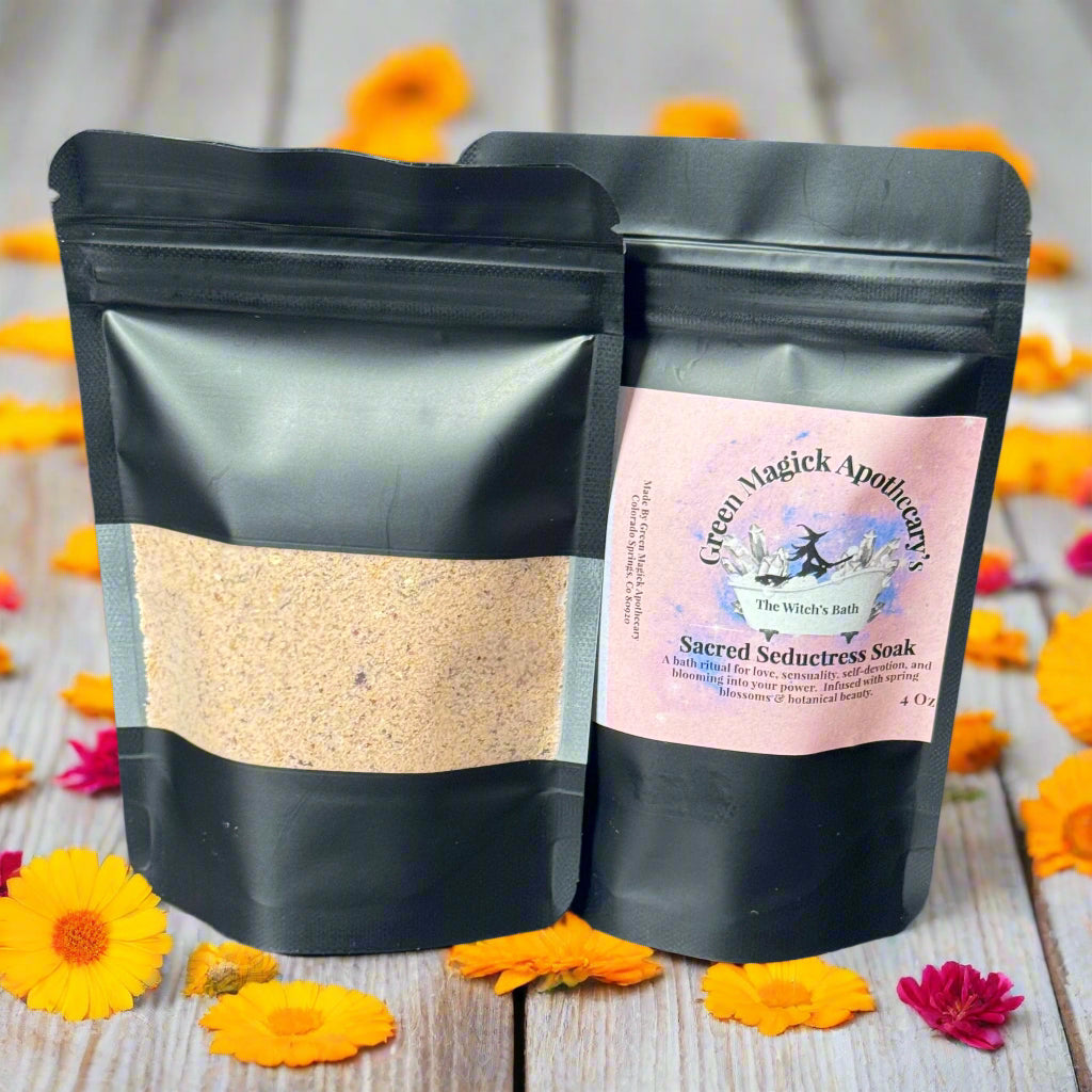 🌹 Sacred Seductress Soak (4 oz) | The Witch’s Bath by Green Magick Apothecary
