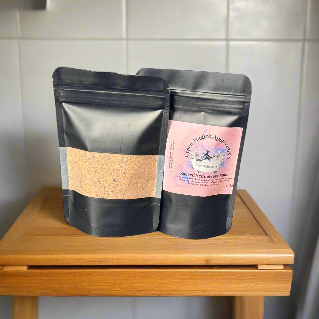 🌹 Sacred Seductress Soak (4 oz) | The Witch’s Bath by Green Magick Apothecary