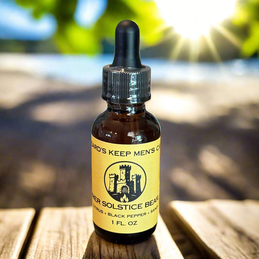 🌞 Summer Solstice | Beard Bastion Elixir — Wizard’s Keep Men’s Care by Green Magick Apothecary