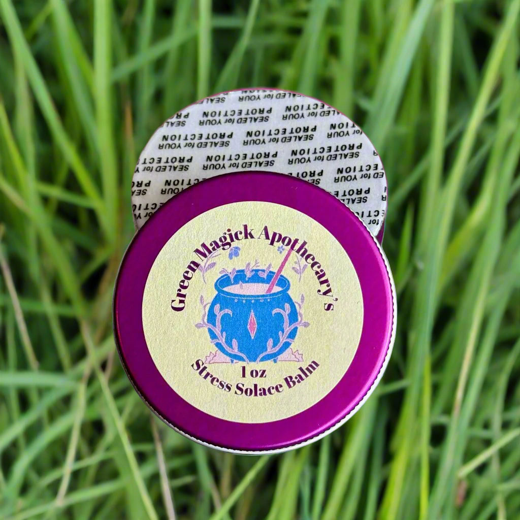 Green Magick Apothecary's Stress Solace Balm