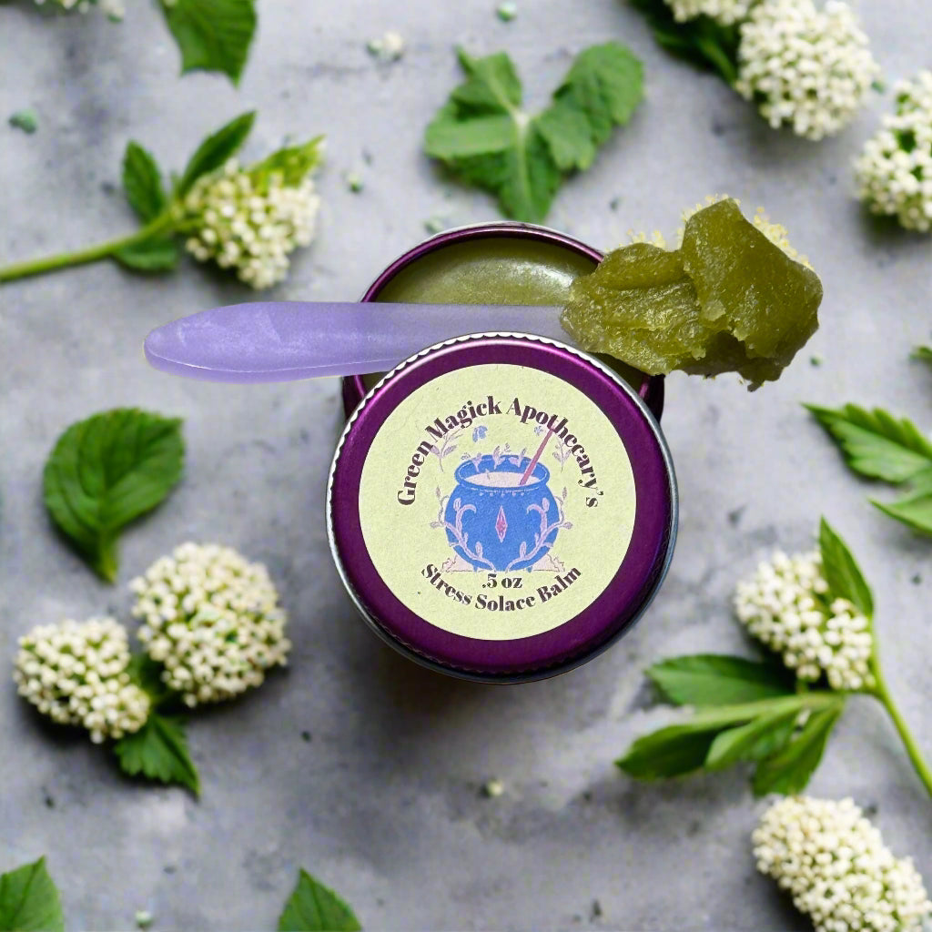 Stress Solace Balm (0.5 oz Trial Size) | Green Magick Balms by Green Magick Apothecary
