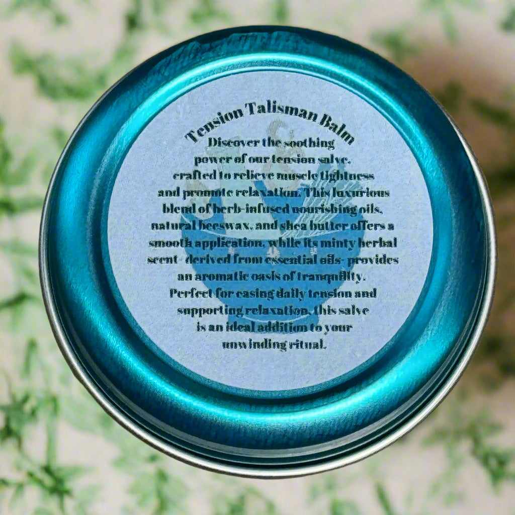 Green Magick Apothecary's Tension Talisman Tension Balm