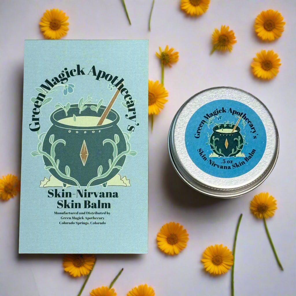 Green Magick Apothecary’s Skin-Nirvana Soothing Skin Balm (Trial Size)
