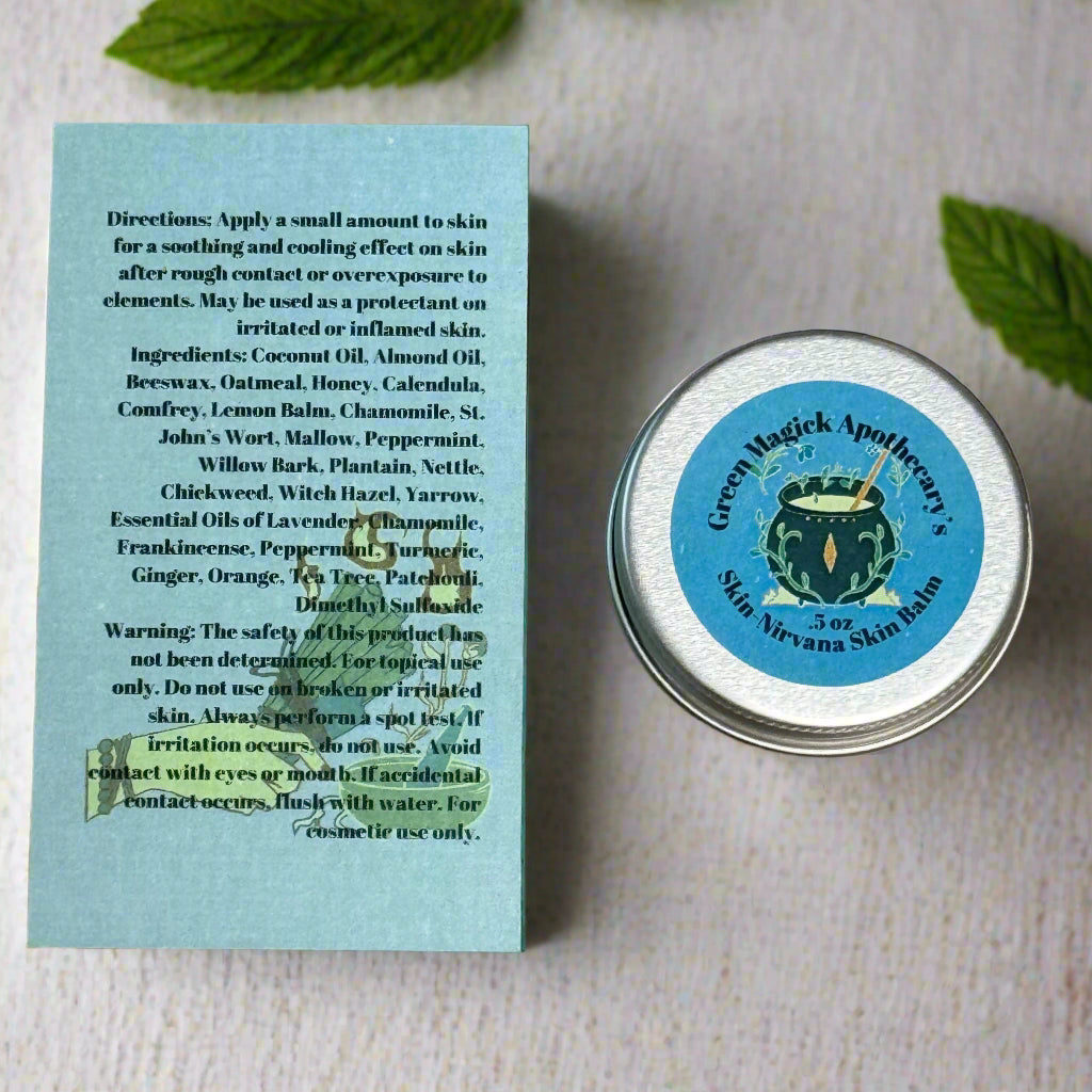 Green Magick Apothecary’s Skin-Nirvana Soothing Skin Balm (Trial Size)