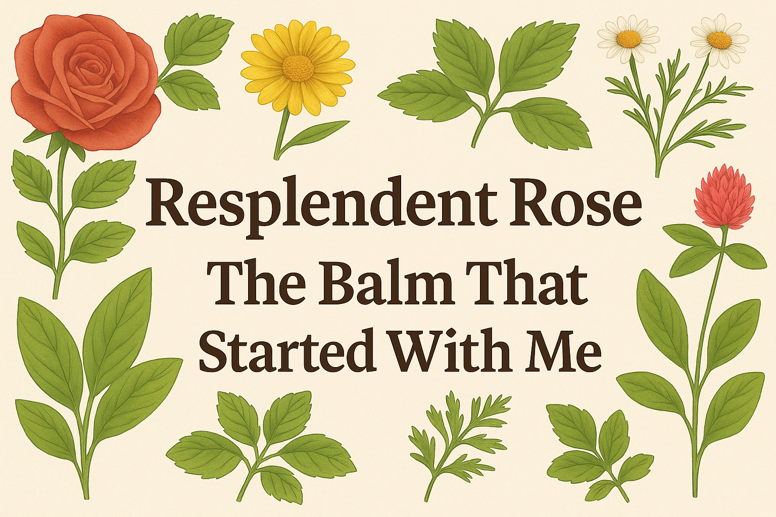 🌹 Resplendent Rose – The Balm That Started With Me 🌹