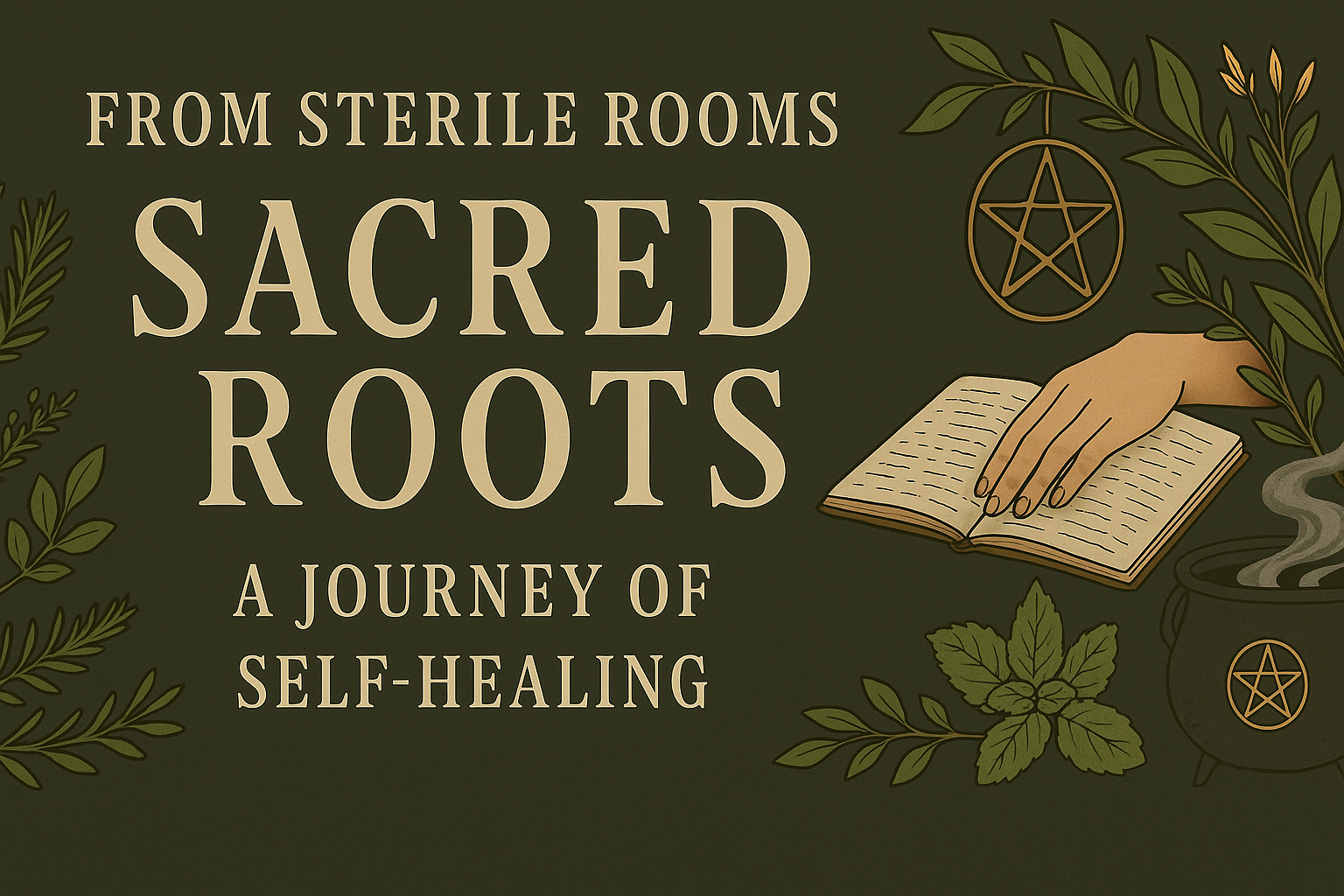 🌿 From Sterile Rooms to Sacred Roots: A Journey of Self-Healing