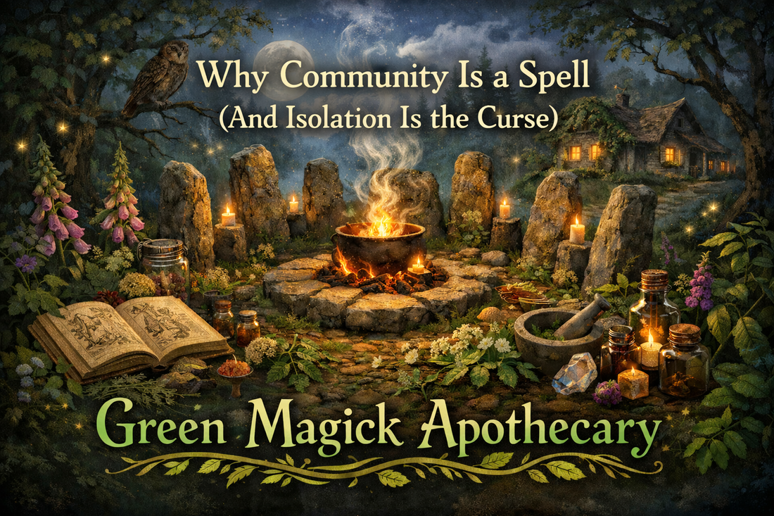 Why Community Is a Spell (And Isolation Is the Curse)