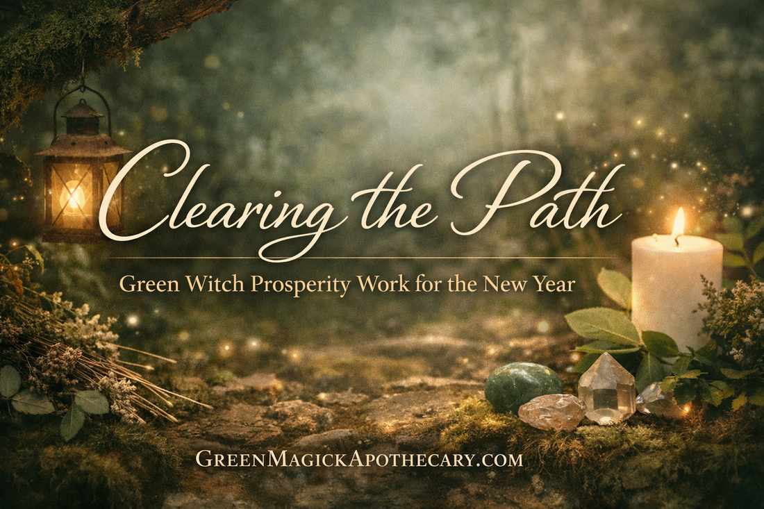 Clearing the Path: Green Witch Prosperity Work for the New Year