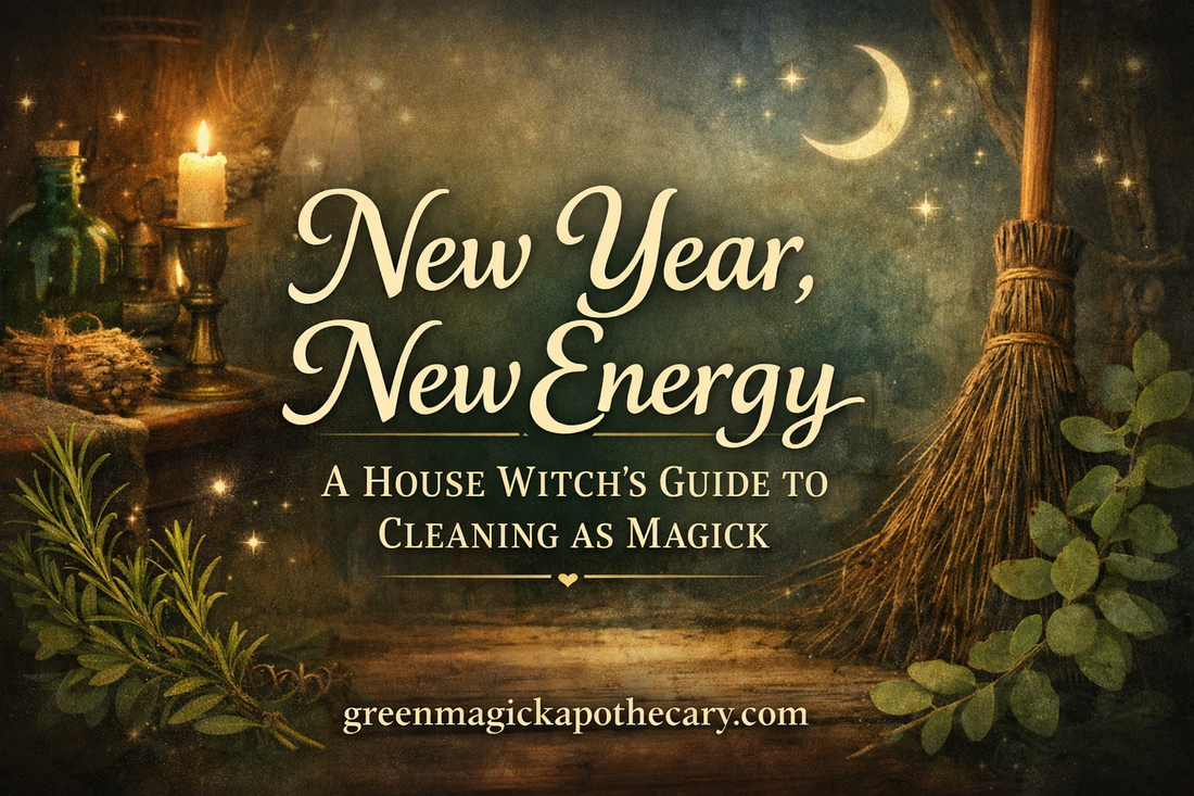 New Year, New Energy: A House Witch’s Guide to Cleaning as Magick
