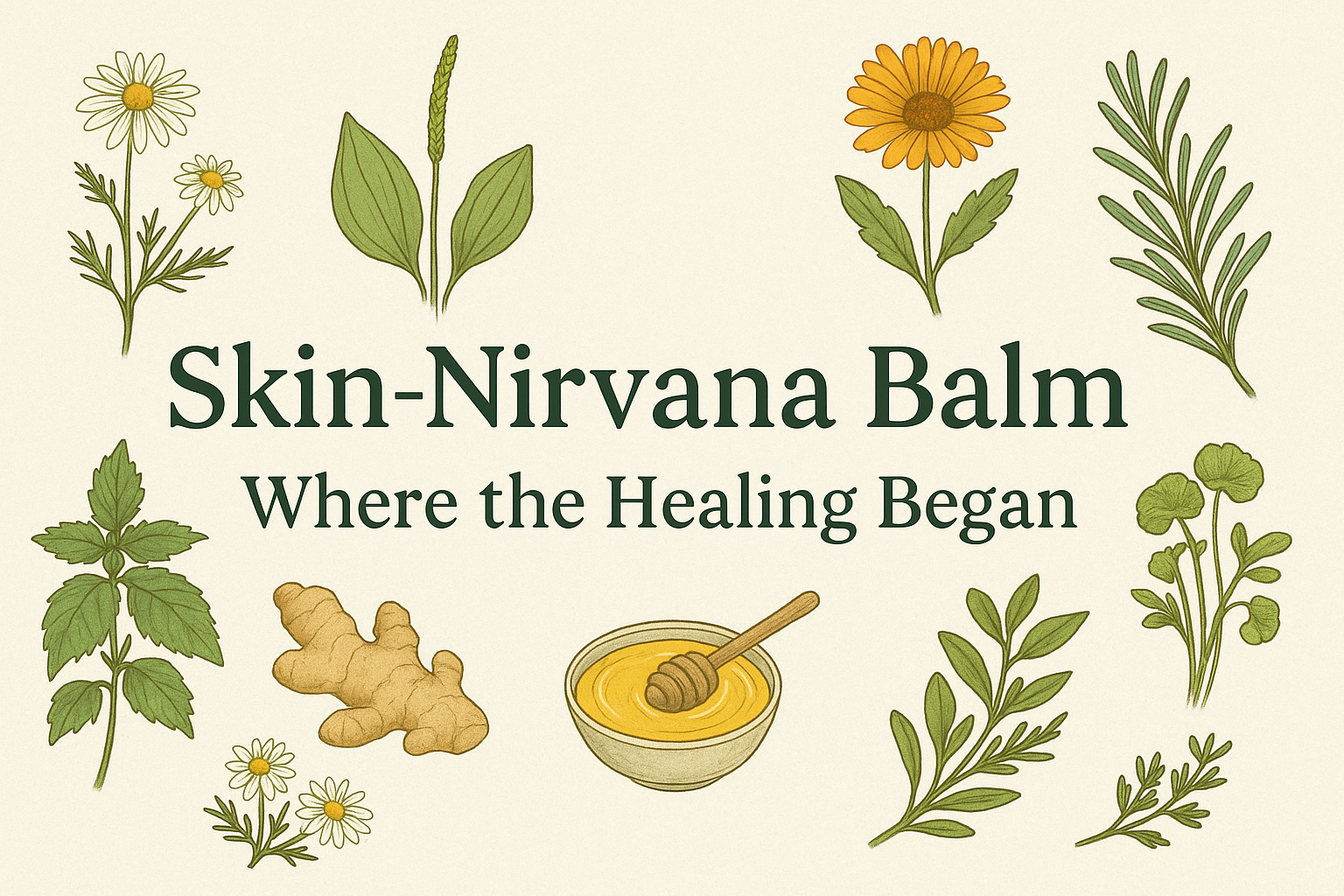 🌼 Skin-Nirvana Balm: Where the Healing Began