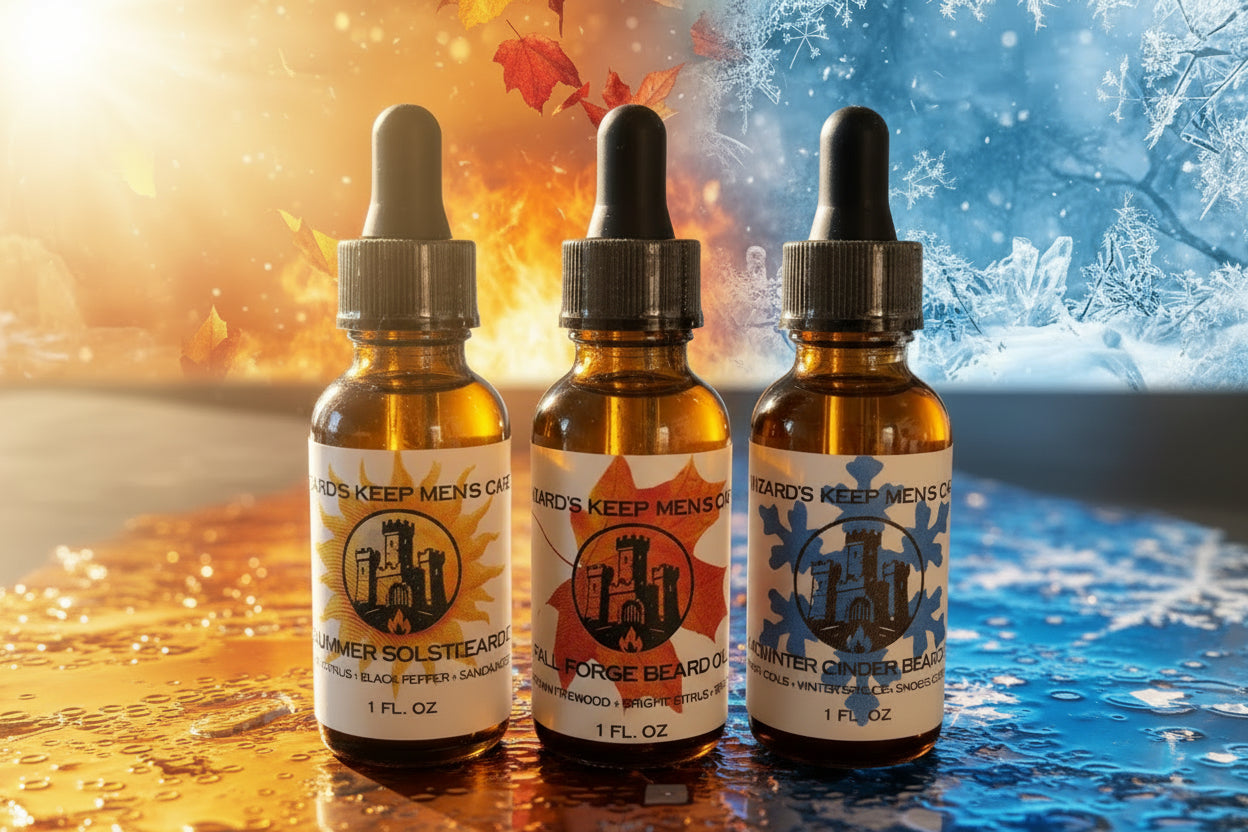 🧙‍♂️ Beard Bastion Elixirs | Wizard’s Keep Men’s Care by Green Magick Apothecary