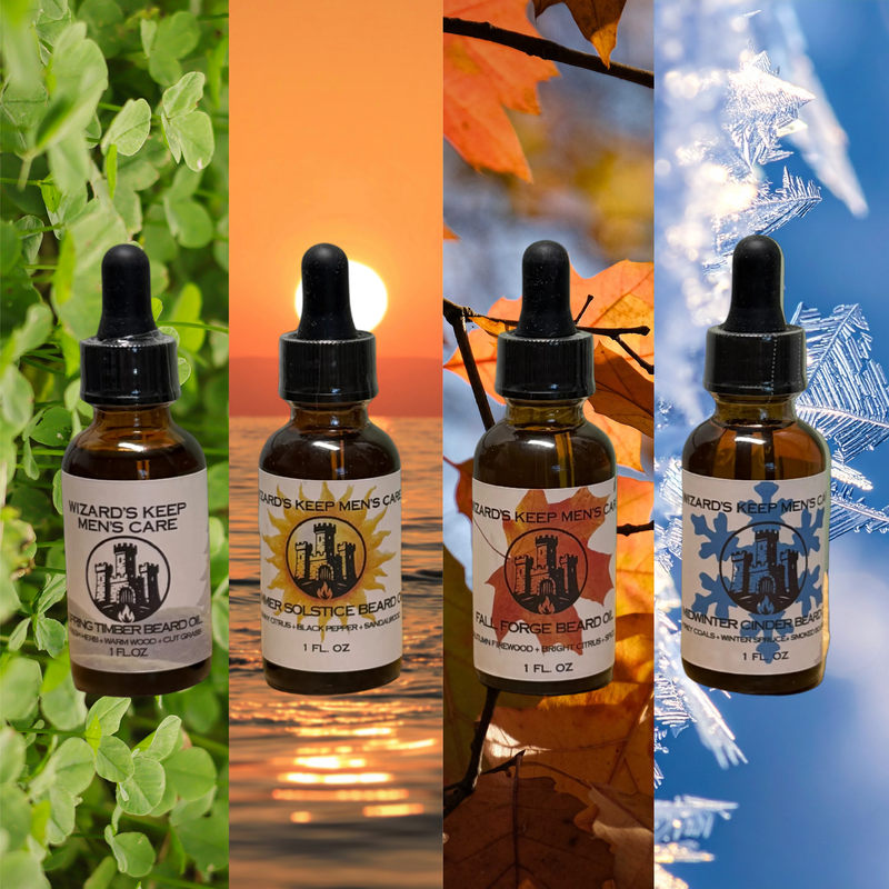 🧙‍♂️ Beard Bastion Elixirs | Wizard’s Keep Men’s Care by Green Magick Apothecary