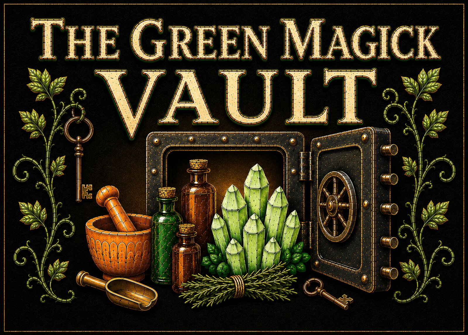 Shop The Green Magick Vault
