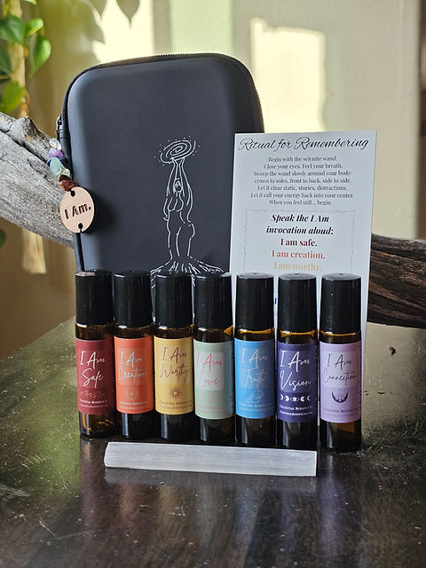 I Am Chakra Support Rollers & Kit | Celestial Roots Co.