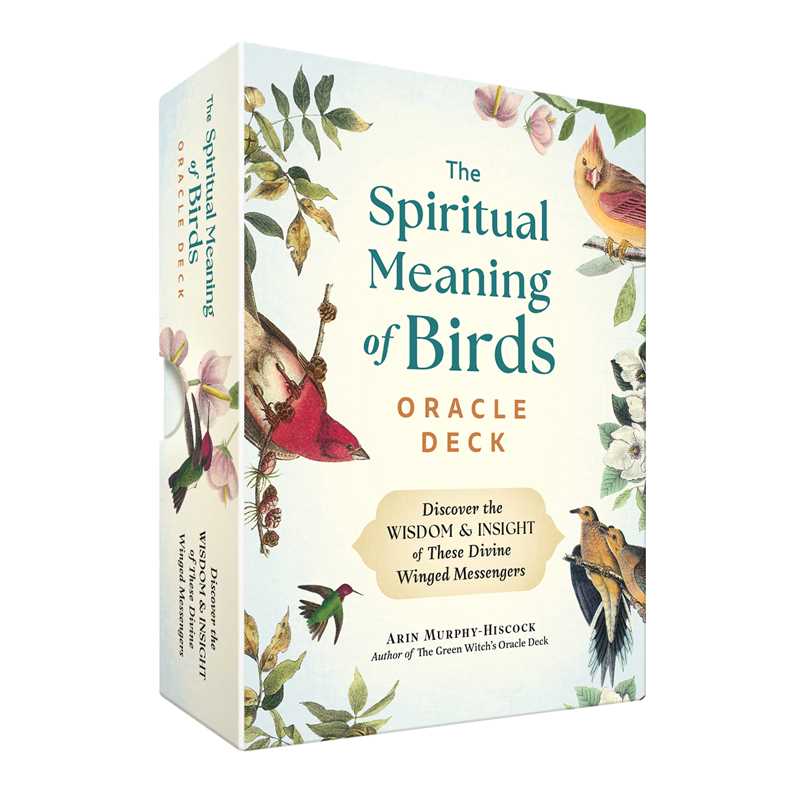 Spiritual Meaning of Birds Oracle Deck by Arin Murphy-Hiscock