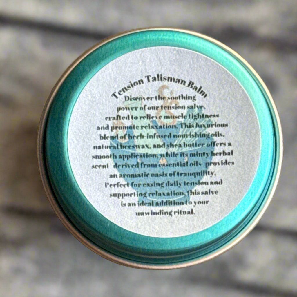 Green Magick Apothecary's Tension Talisman Tension Balm (Trial Size)