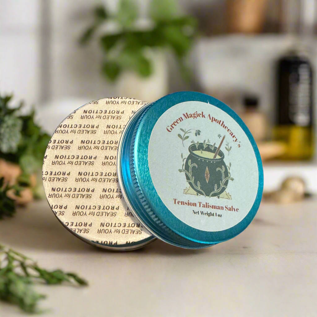 Green Magick Apothecary's Tension Talisman Tension Balm