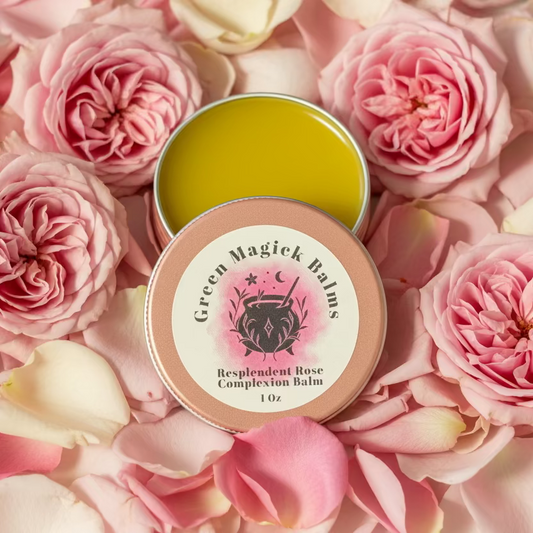 Resplendent Rose Facial Balm (1 oz) | Green Magick Balms by Green Magick Apothecary