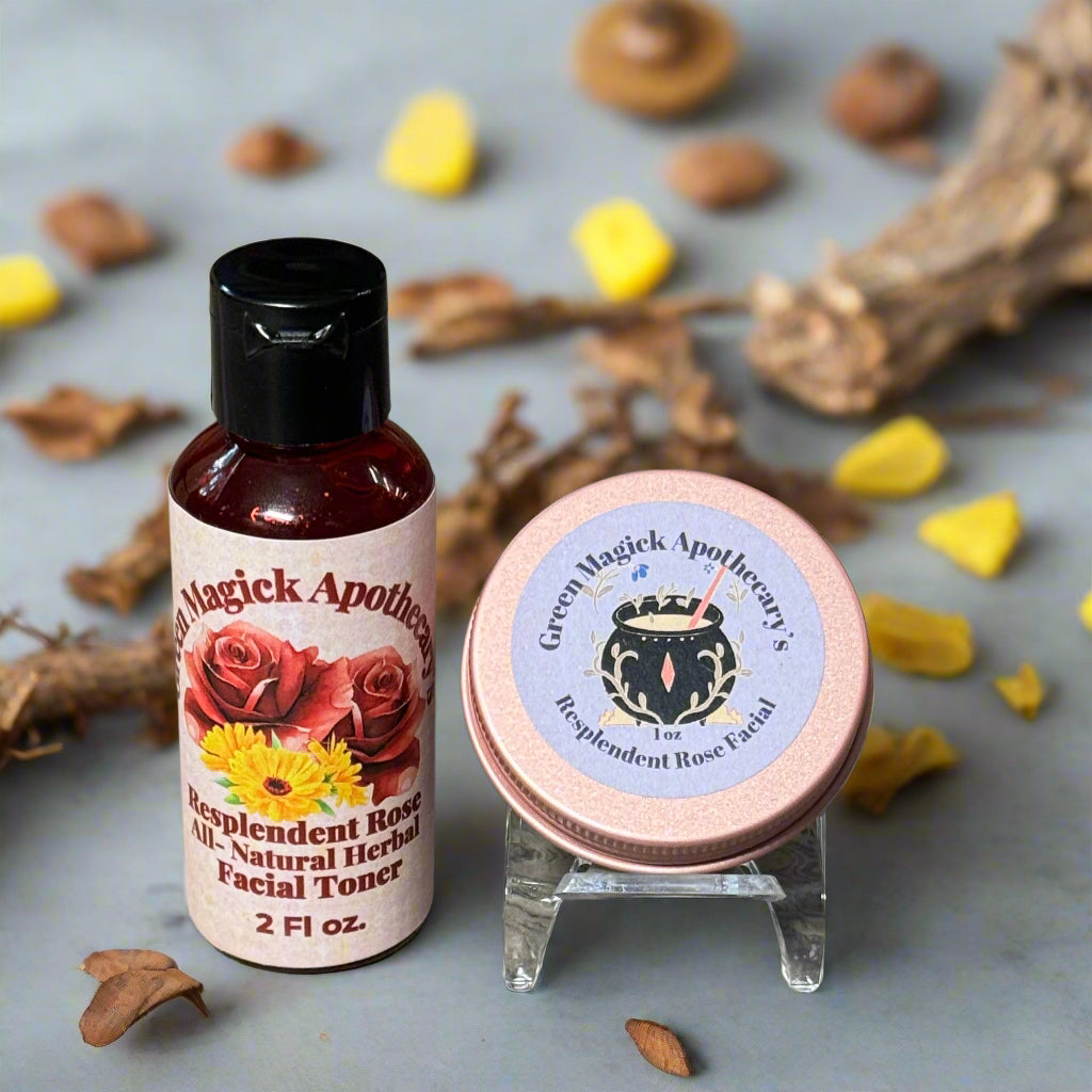 🌹 Resplendent Rose Ritual Duo | Green Magick Skin Care by Green Magick Apothecary