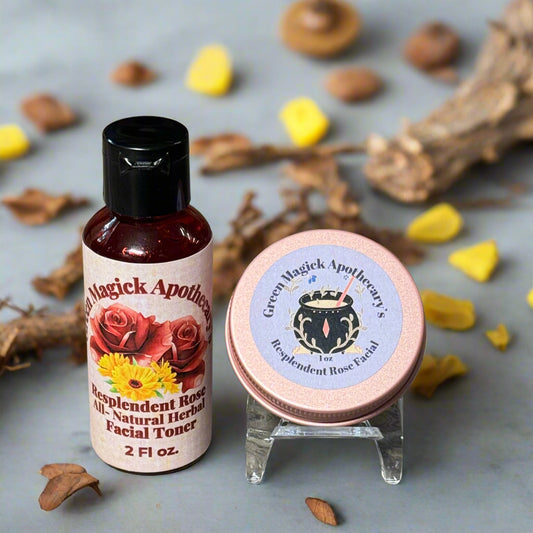 🌹 Resplendent Rose Ritual Duo | Green Magick Skin Care by Green Magick Apothecary