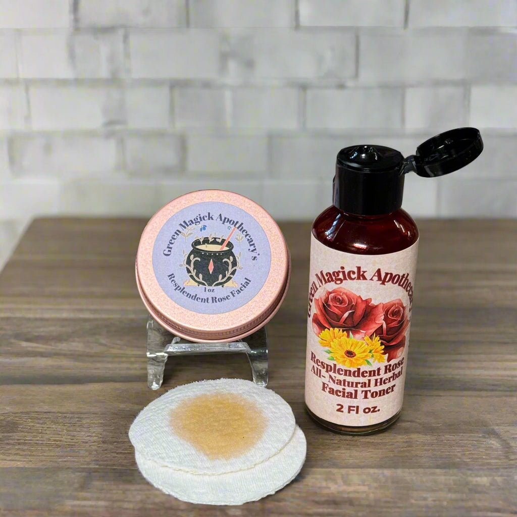 🌹 Resplendent Rose Ritual Duo | Green Magick Skin Care by Green Magick Apothecary