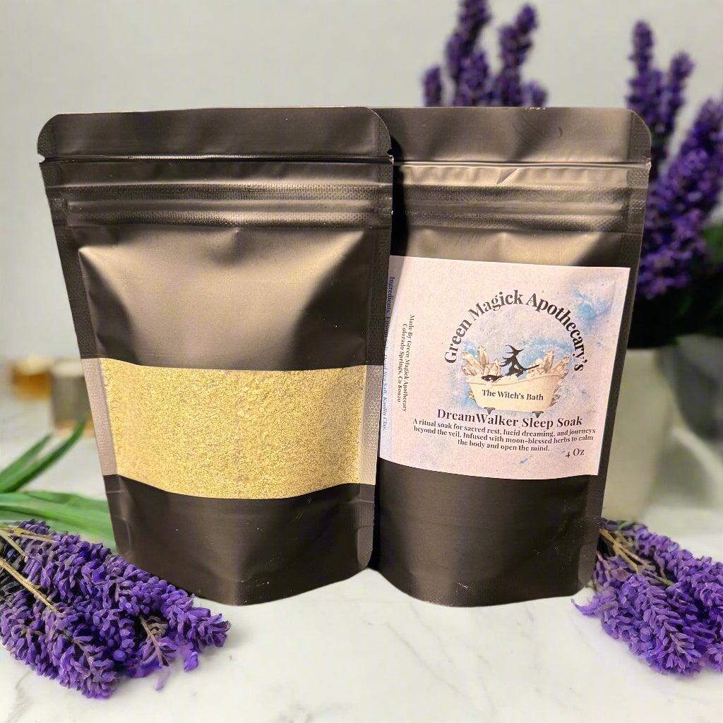 💤 Dreamwalker Sleep Soak (4 oz) | The Witch’s Bath by Green Magick Apothecary