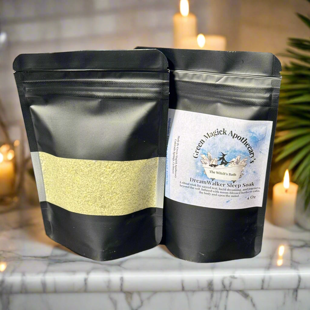 💤 Dreamwalker Sleep Soak (4 oz) | The Witch’s Bath by Green Magick Apothecary