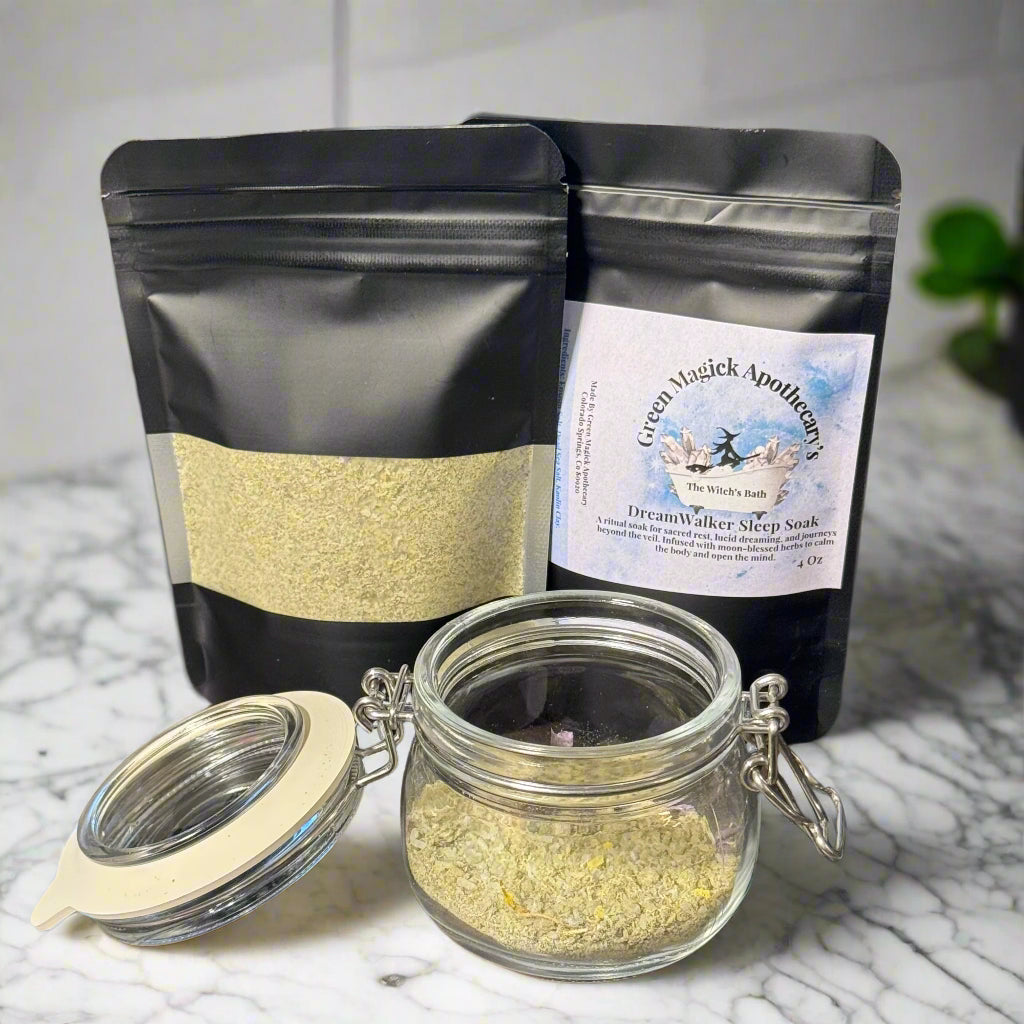 💤 Dreamwalker Sleep Soak (4 oz) | The Witch’s Bath by Green Magick Apothecary
