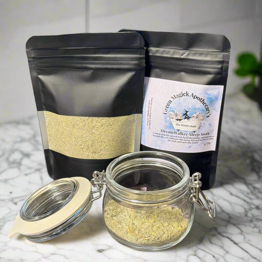 💤 Dreamwalker Sleep Soak (4 oz) | The Witch’s Bath by Green Magick Apothecary