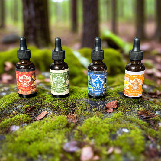 🧙‍♂️ Beard Bastion Elixirs Gift Box | Wizard’s Keep Men’s Care by Green Magick Apothecary