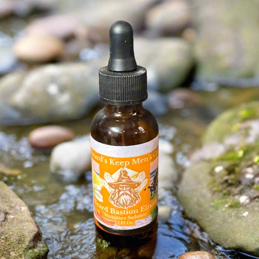 🌞 Summer Solstice | Beard Bastion Elixir — Wizard’s Keep Men’s Care by Green Magick Apothecary