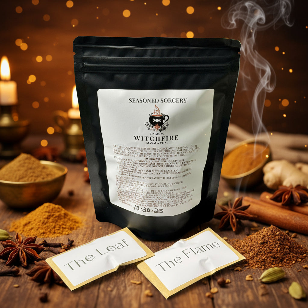 ☕🔥 Carol’s Witchfire Masala Chai | Seasoned Sorcery by Green Magick Apothecary