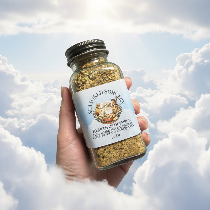 🪔⚡ Hearth of Olympus | Full-Bodied Aegean Blend | Seasoned Sorcery by Green Magick Apothecary