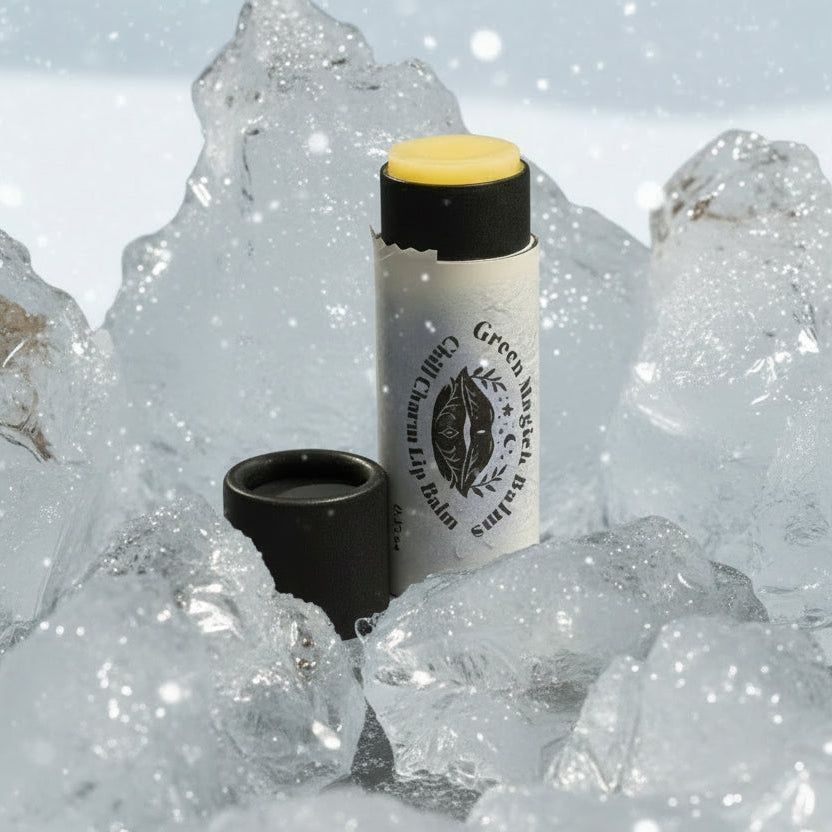 ❄️ Chill Charm Herbal Lip Balm (0.15 oz Lip Balm Tube) | Green Magick Balms