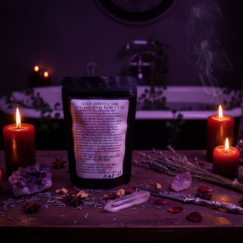 🌹 Sacred Seductress Soak (4 oz) | The Witch’s Bath by Green Magick Apothecary