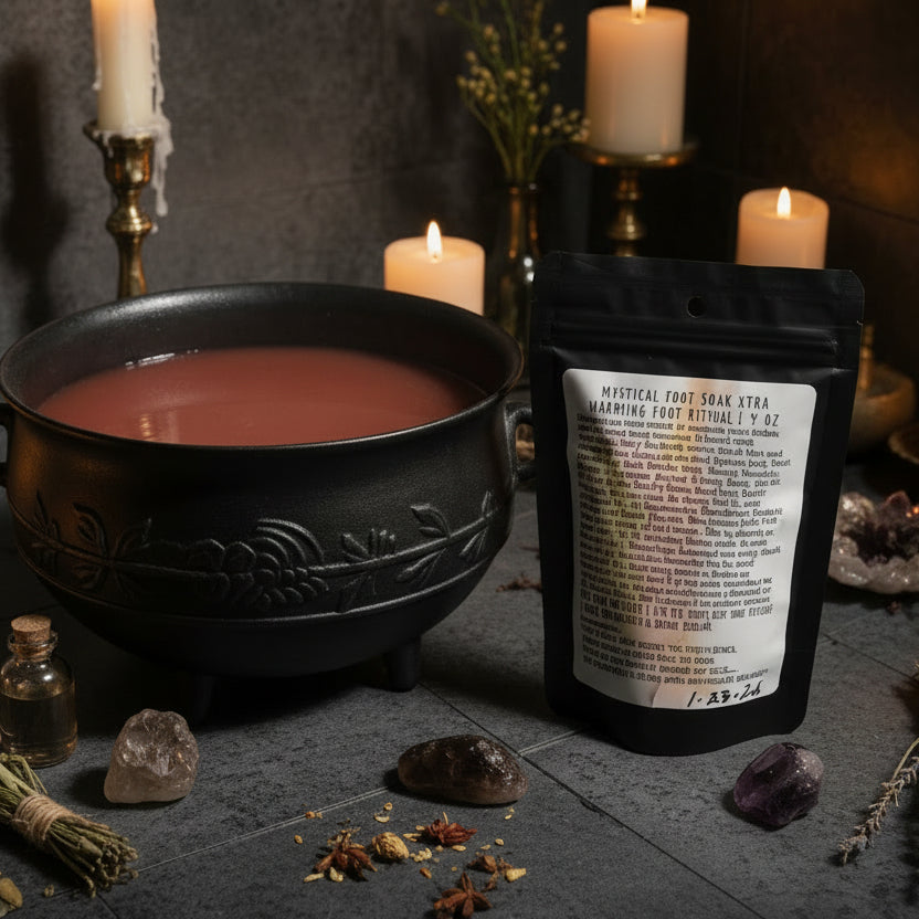 🦶 Mystikal Foot Soak XTRA (4 oz) | Enchanted Brew Bath Tea
