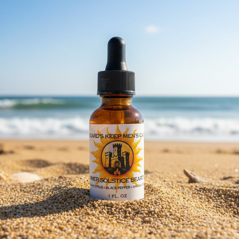 Beard Bastion Four Seasons Elixir Set — $46 | Wizard’s Keep Men’s Care by Green Magick Apothecary