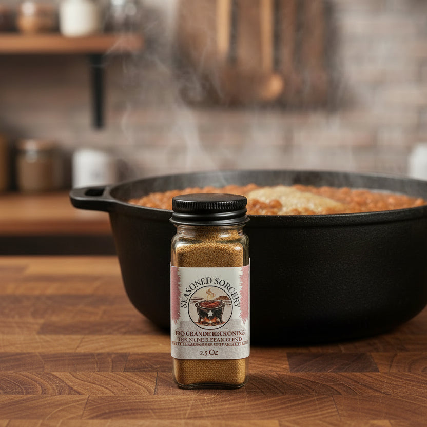 🌶🔥 Rio Grande Reckoning |Tex-NUMEX Bean Blend | Seasoned Sorcery by Green Magick Apothecary