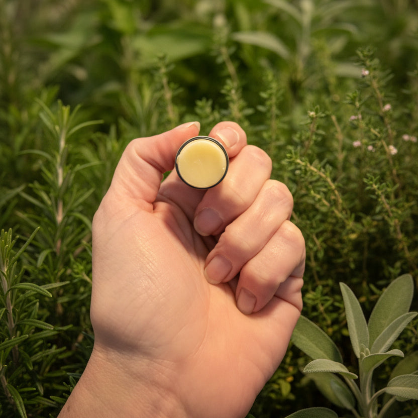 🌿 Pout Polish Herbal Sugar Lip Scrub (0.15 oz Tube) | Green Magick Balms by Green Magick Apothecary