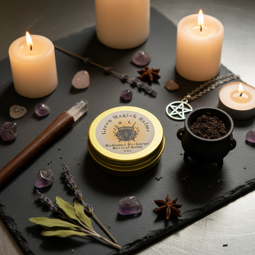 Radiance Recharge Balm (1 oz Full Size) | Green Magick Balms