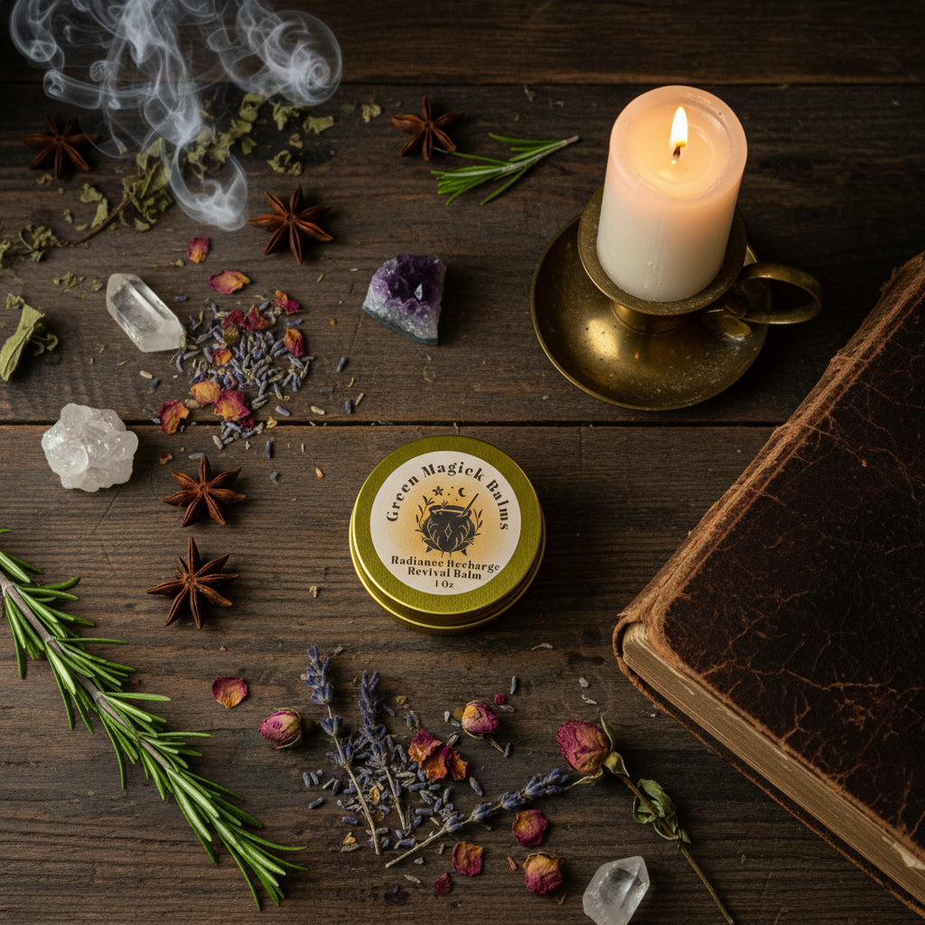 Radiance Recharge Balm (1 oz Full Size) | Green Magick Balms
