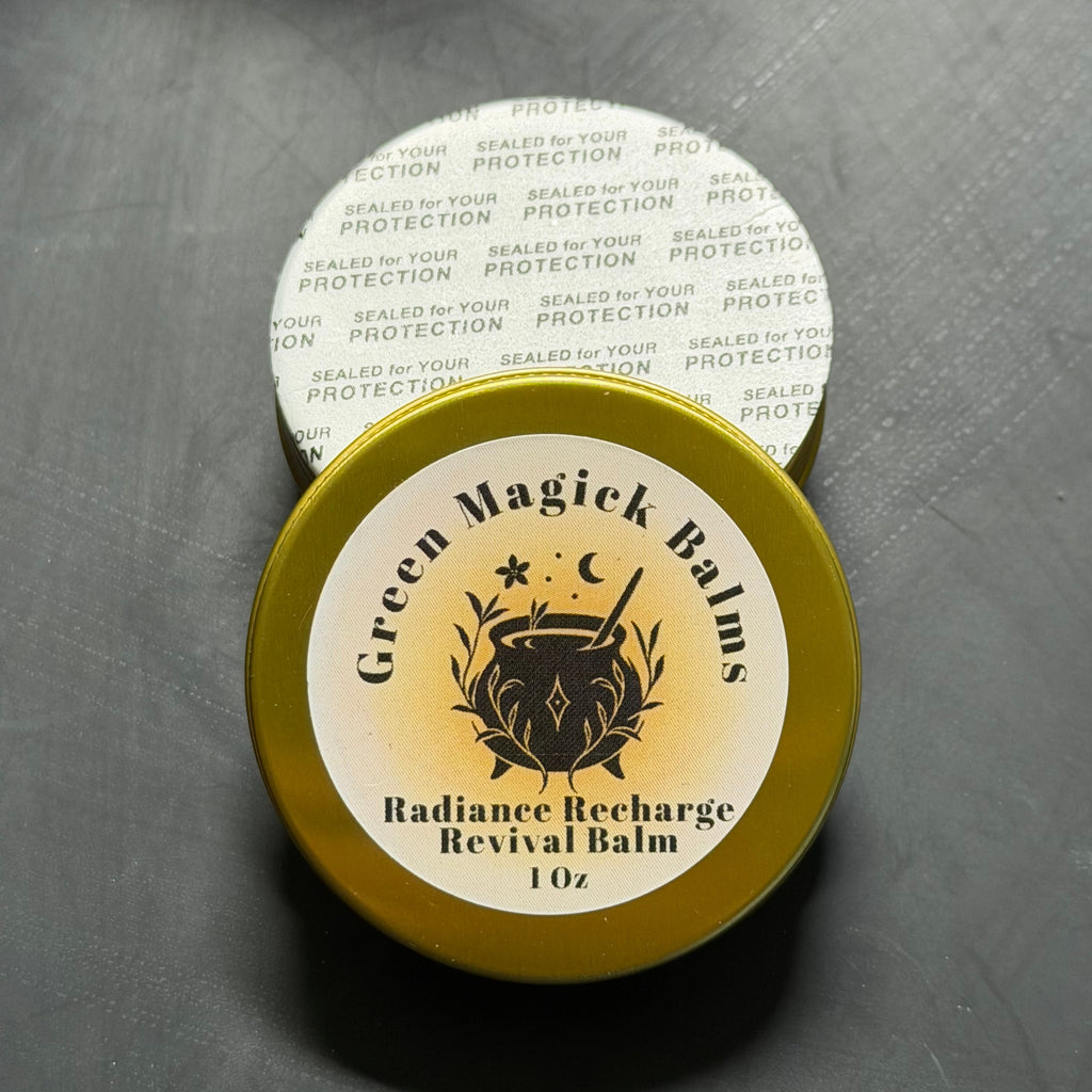 Radiance Recharge Balm (1 oz Full Size) | Green Magick Balms