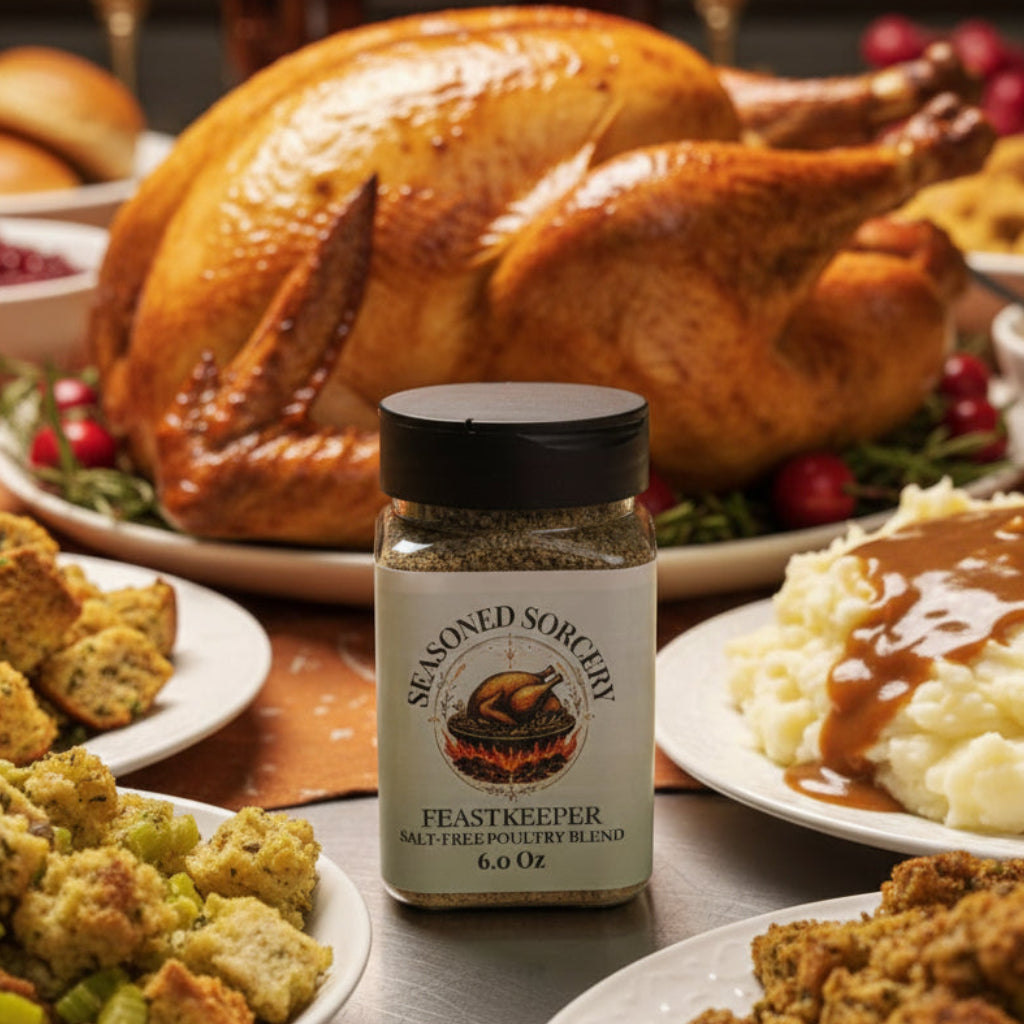 🍂🪄 Feastkeeper Salt-Free Poultry Blend | Seasoned Sorcery