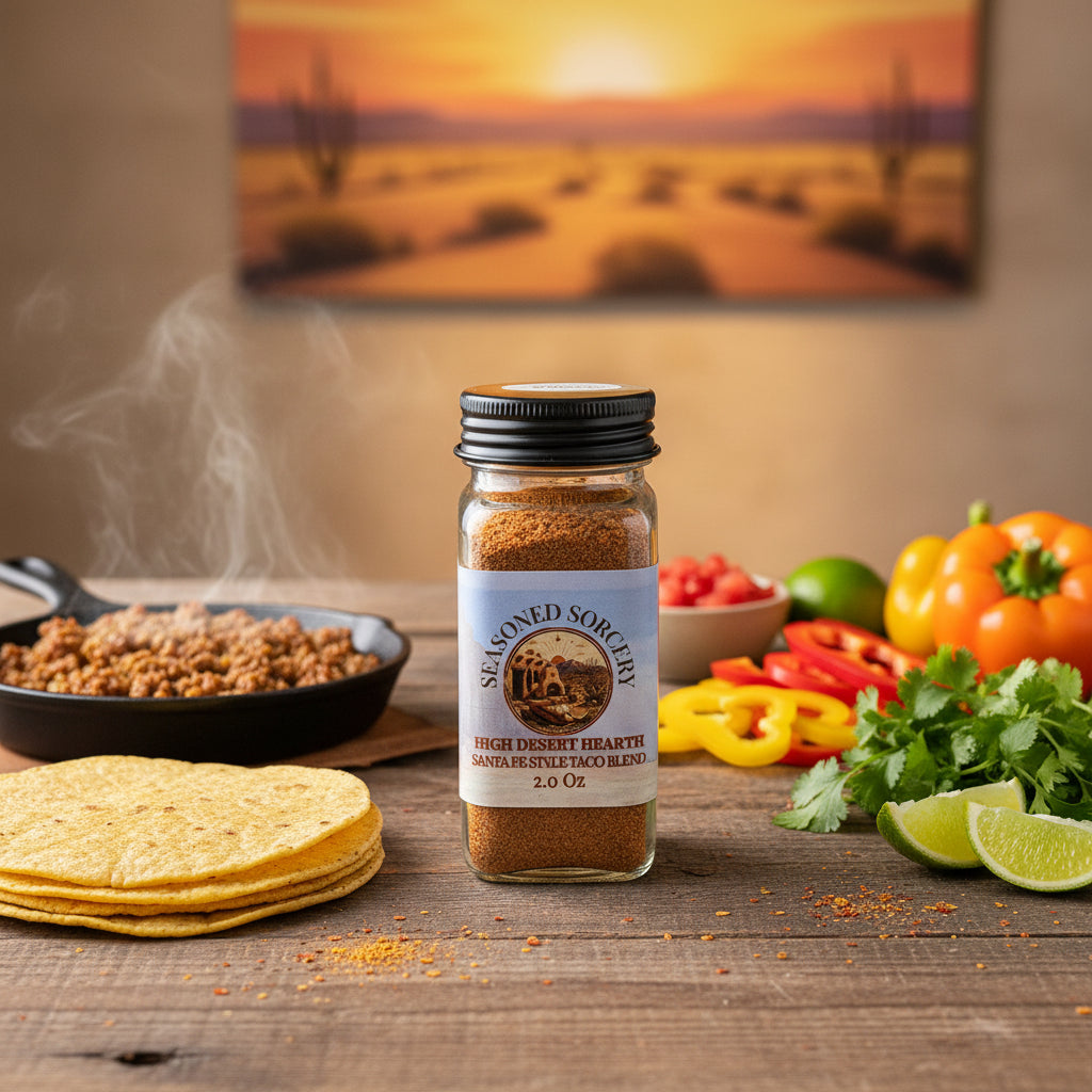 High Desert Hearth - Santa Fe Style Taco Blend | Seasoned Sorcery