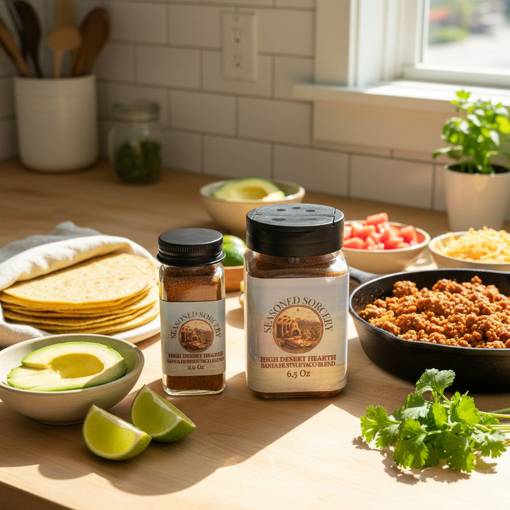 High Desert Hearth - Santa Fe Style Taco Blend | Seasoned Sorcery