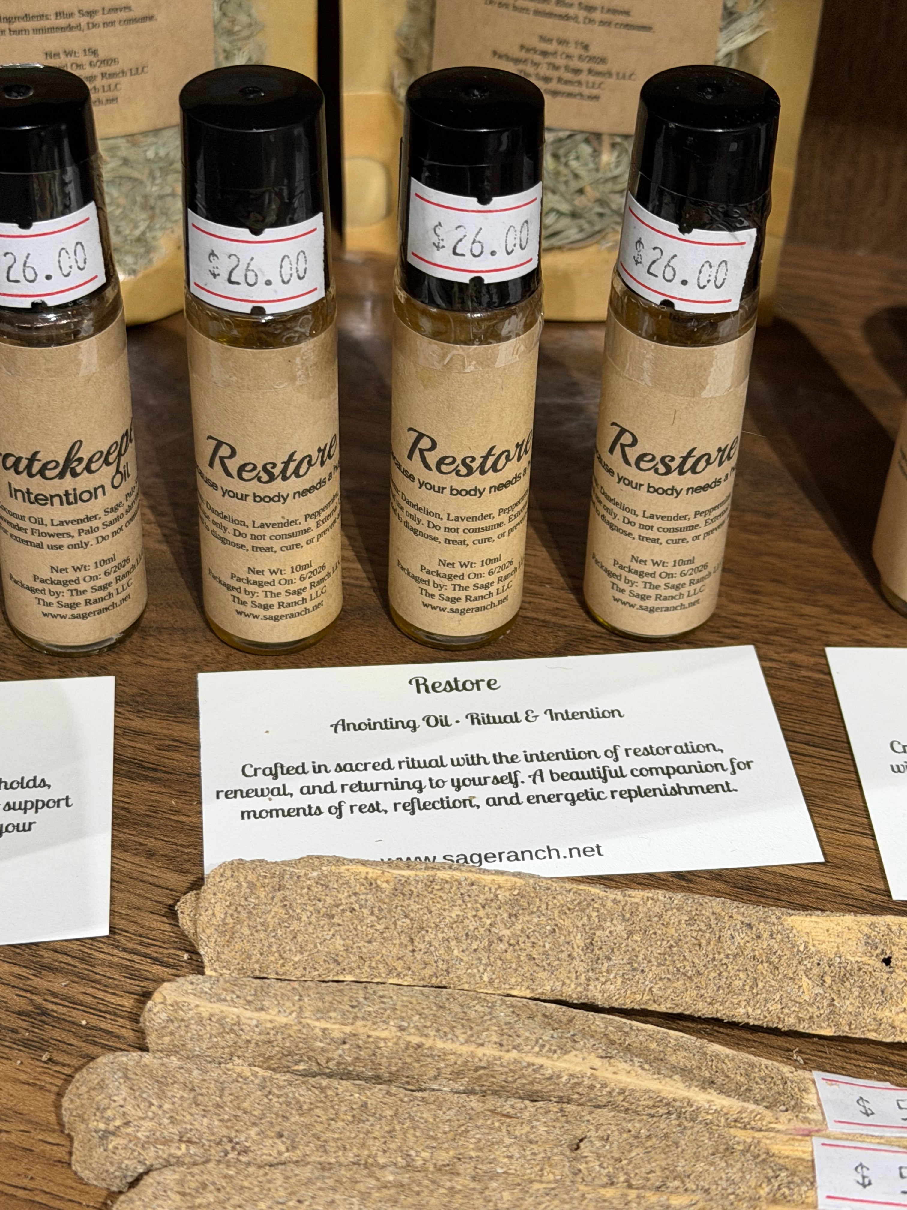 Ritual Body Oils | Sage Ranch