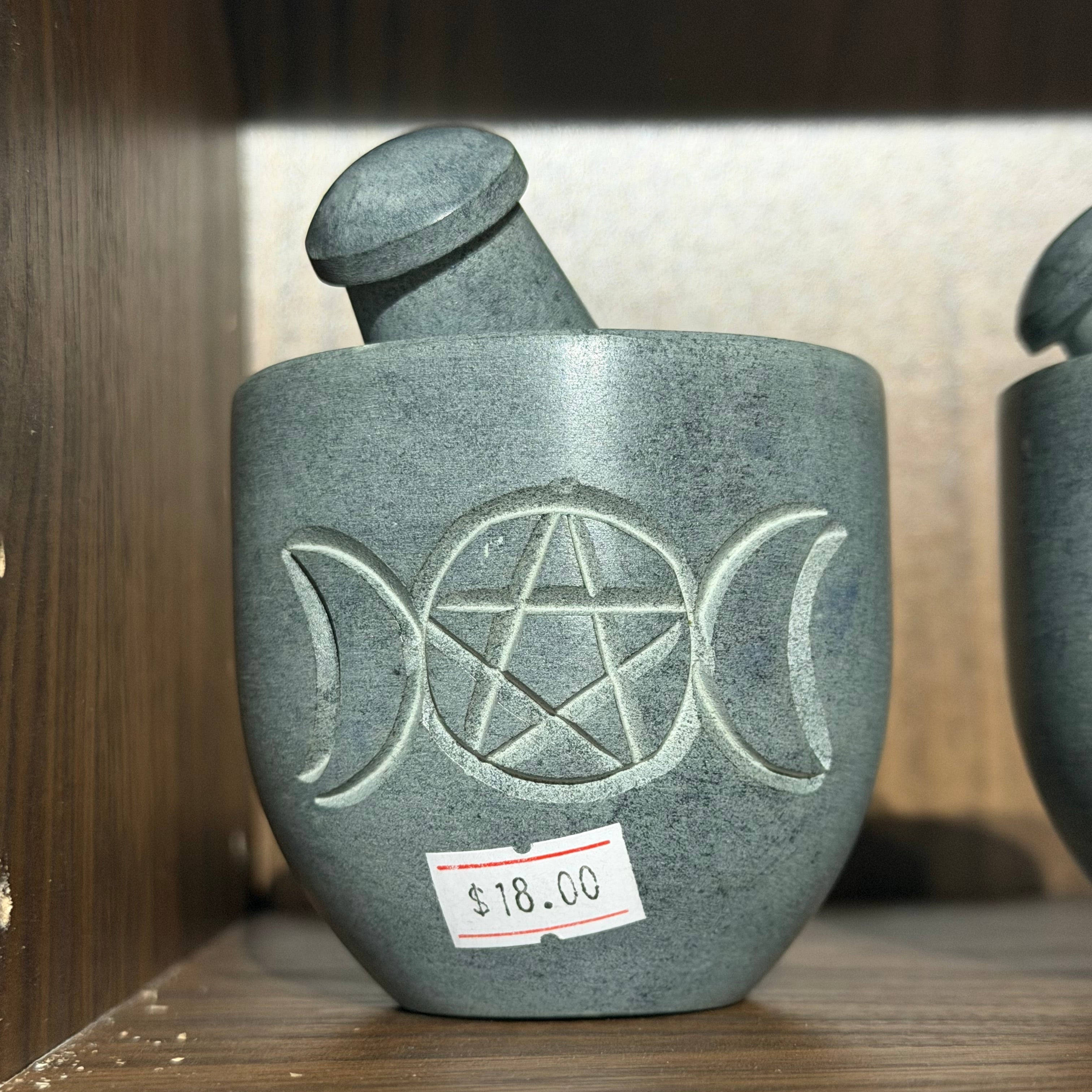 Soapstone Mortar & Pestles